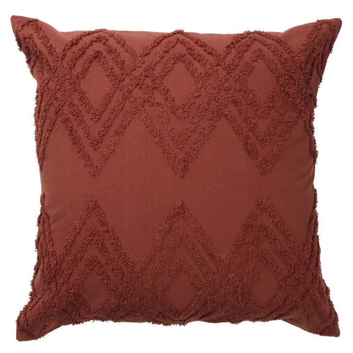 Bianca Jaipur Terracotta European Pillowcase | My Linen