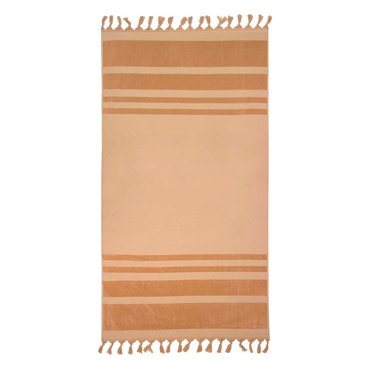 Bambury Aurora Bisque Beach Towel | My Linen