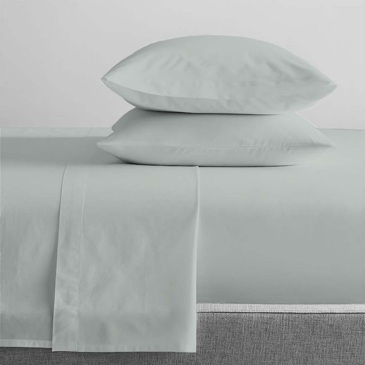 Renee Taylor Organic Sage Sheet Set Split King Bed | My Linen