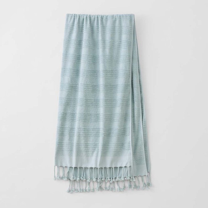 Sheridan Edgewater Mint Frost Beach Towel | My Linen