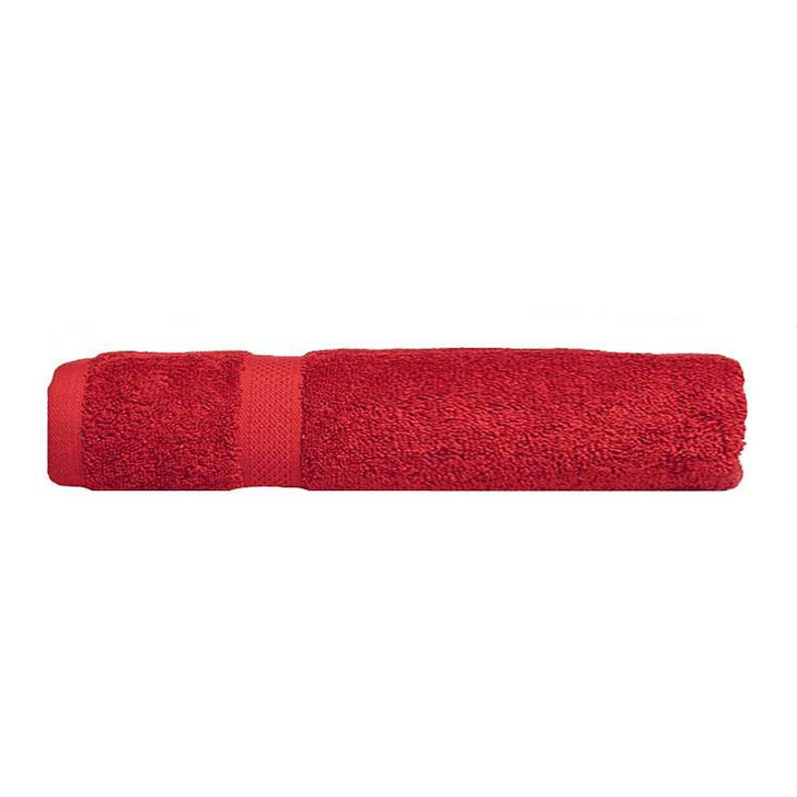 Mildtouch 100% Combed Cotton Hand Towel Red | My Linen