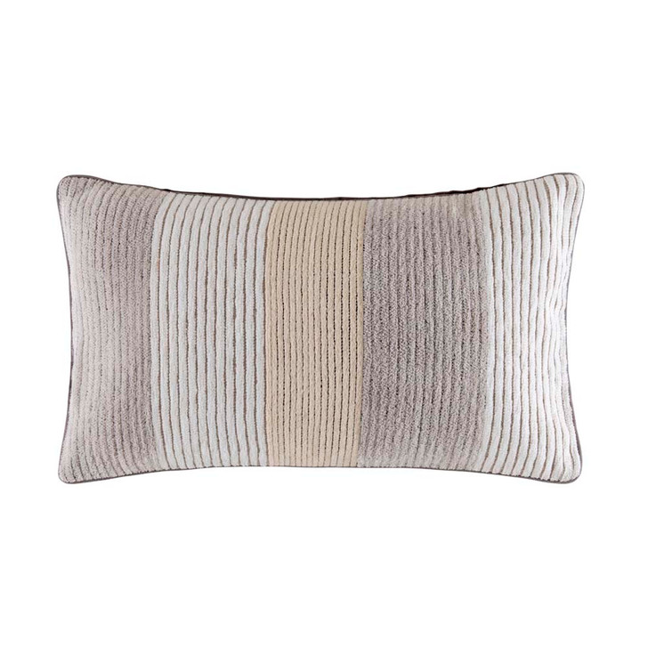 KAS Merlin Natural Long Filled Cushion | My Linen