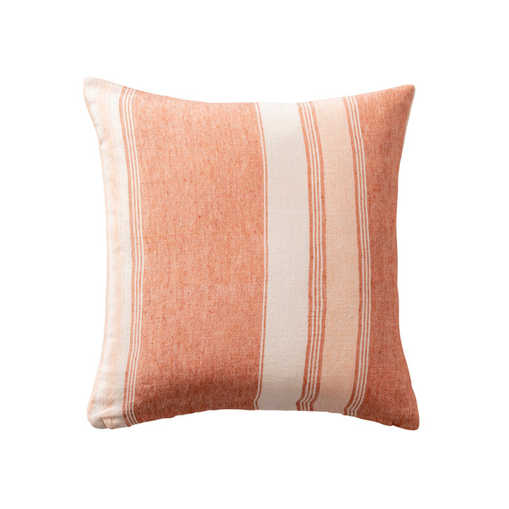 KAS Brooks Clay Square Filled Cushion | My Linen