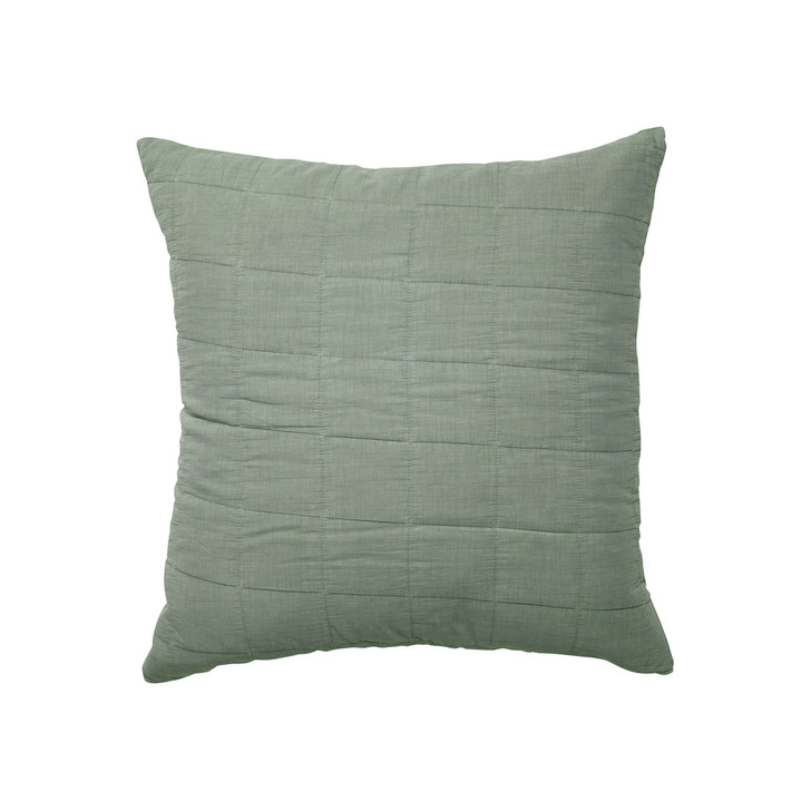 Bianca Geraldton Olive Square Filled Cushion | My Linen