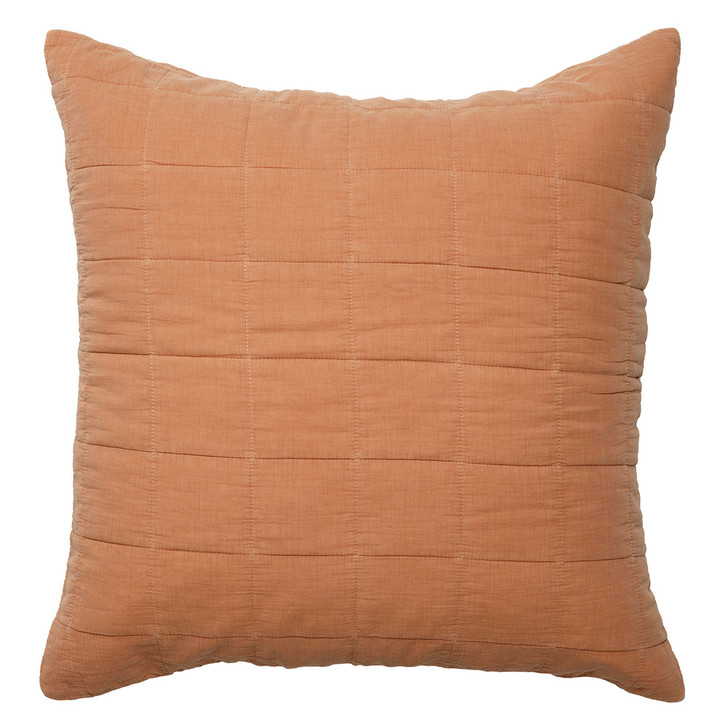 Bianca Geraldton Cinnamon European Pillowcase | My Linen