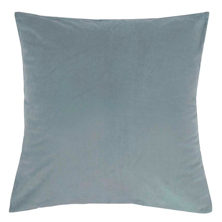 Bambury Velvet Steel Blue European Pillowcase | My Linen