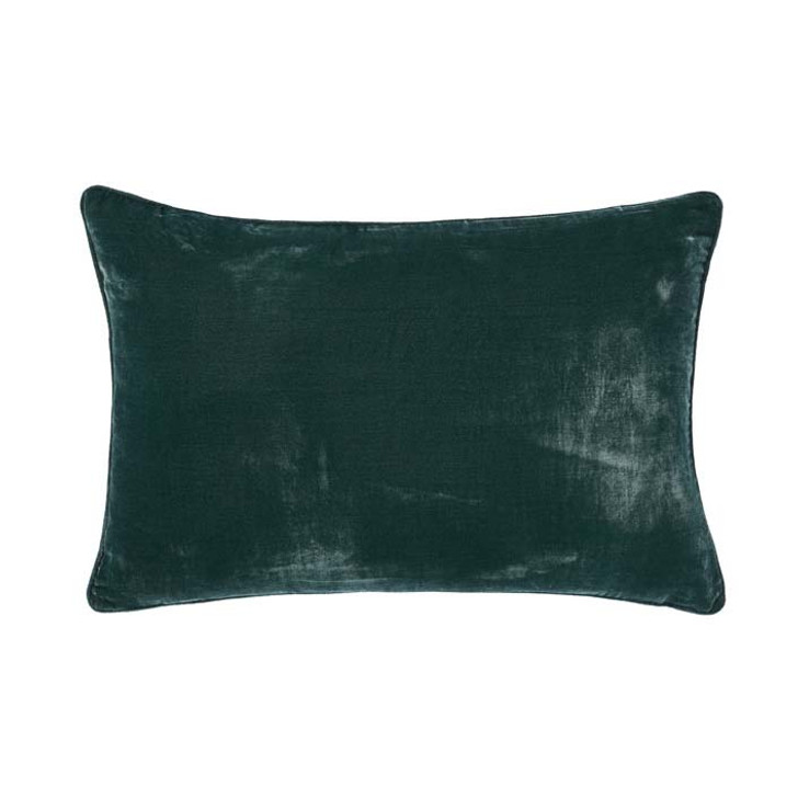 Linen House Yasmeen Petrol Long Filled Cushion | My Linen