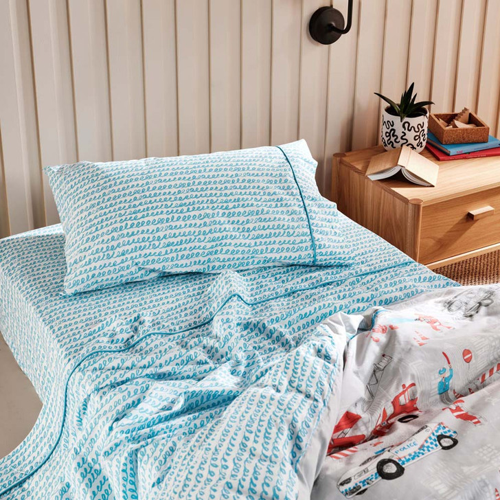 Linen House Kids Playset Single Bed Sheet Set | My Linen