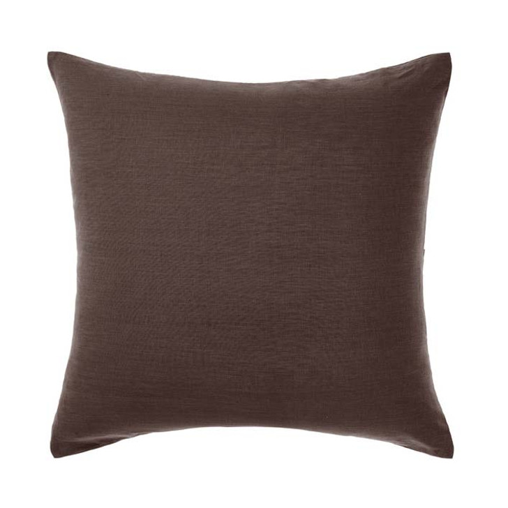 Linen House Nimes Espresso European Pillowcase | My Linen