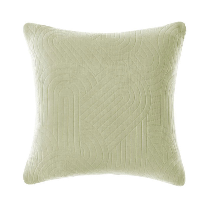 Linen House Lila Wasabi Square Filled Cushion | My Linen