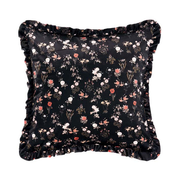 Linen House Gwyneth Peach Square Filled Cushion | My Linen