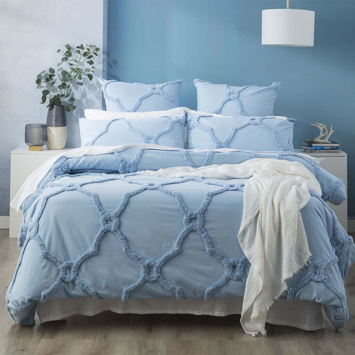 Renee Taylor Moroccan Sky King Bed Quilt Cover Set | My Linen