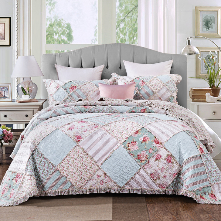 Classic Quilts Country Charm King Bed Coverlet Set | My Linen