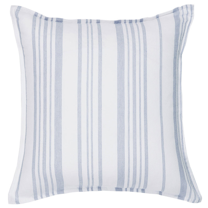 Bianca Cayman Blue European Pillowcase | My Linen