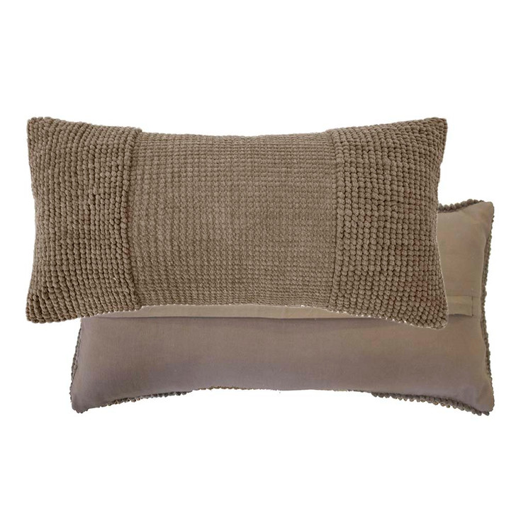 Bambury Rhodes Almond Long Filled Cushion | My Linen