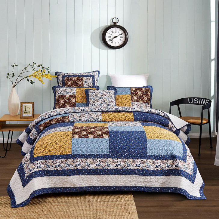 Classic Quilts Sycamore Super King Coverlet Set | My Linen
