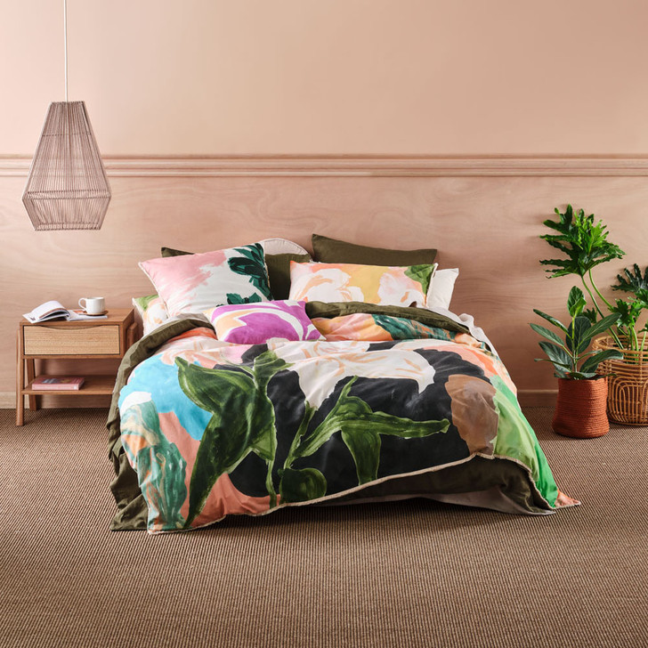 Linen House Sanchez Multi Double Bed Quilt Cover Set | My Linen