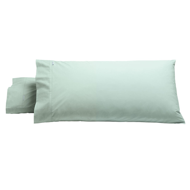 Bianca Heston Sage King Pillowcase Pair | My Linen