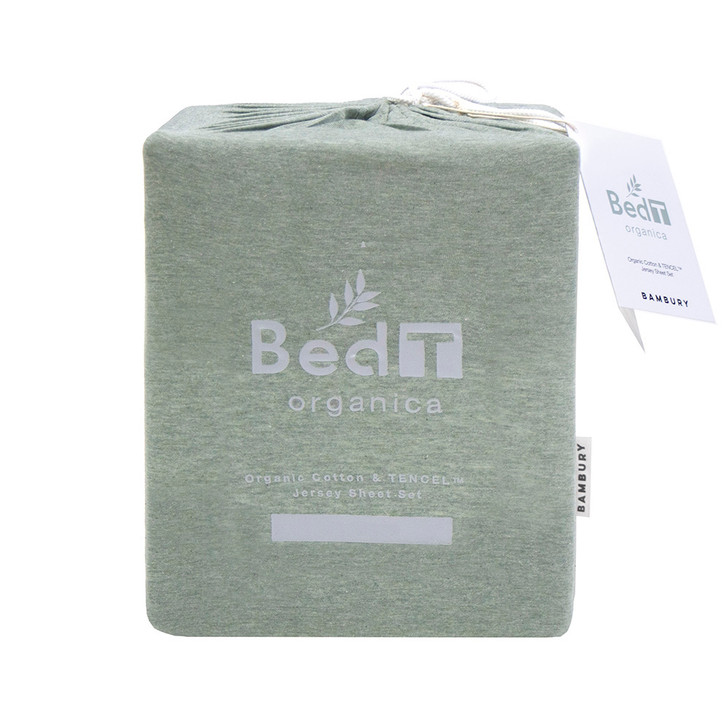 BedT Organica Sage King Single Bed Sheet Set | My Linen