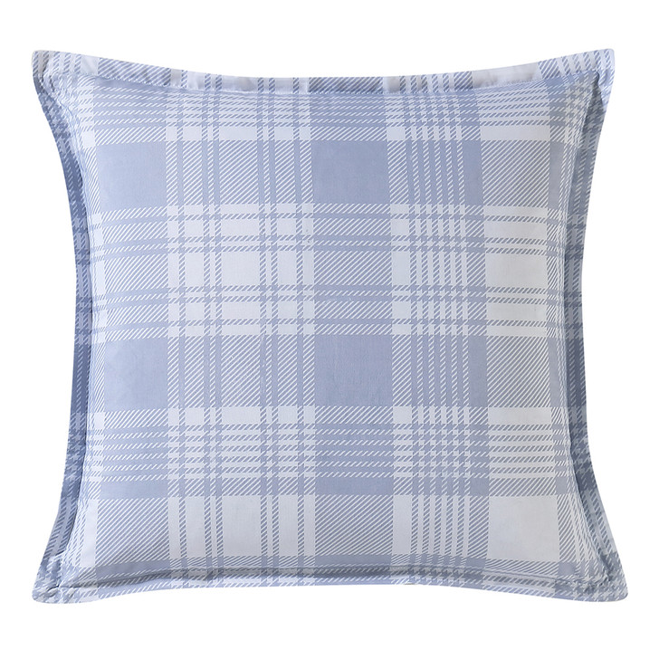 Logan & Mason Marcus Teal European Pillowcase | My Linen