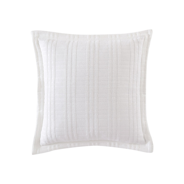Private Collection Winton White Square Filled Cushion | My Linen
