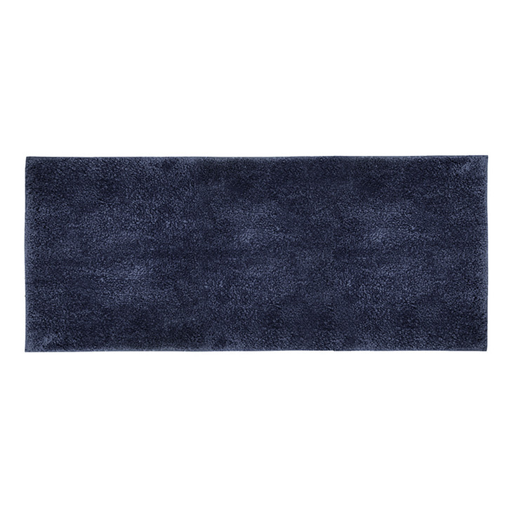 Bambury Microplush Navy Bath Runner | My Linen