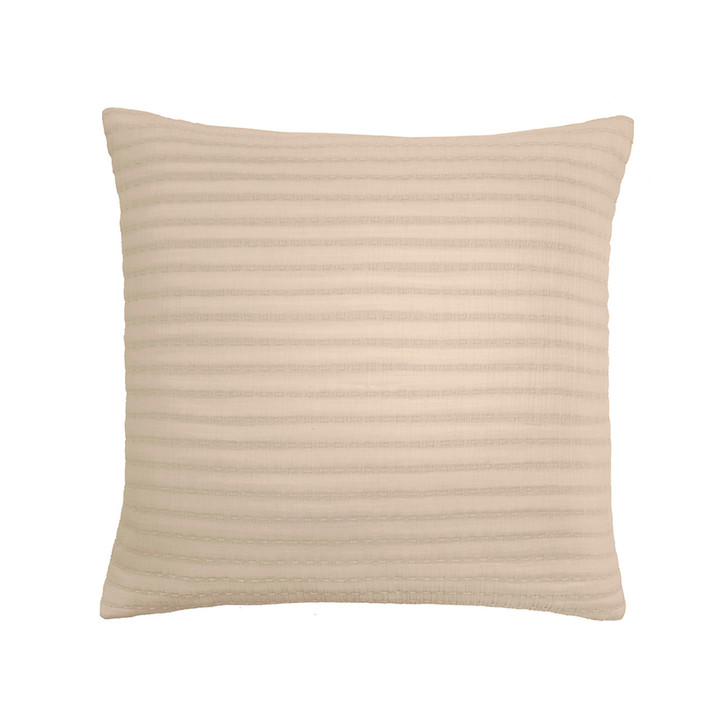 Bambury Nova Bisque Square Filled Cushion | My Linen