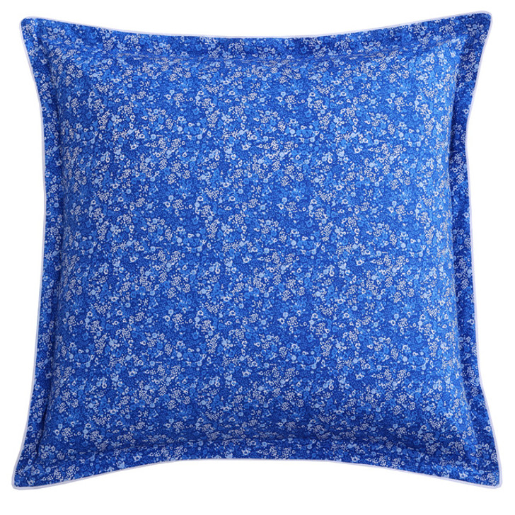 Logan & Mason Hiromi Blue European Pillowcase | My Linen