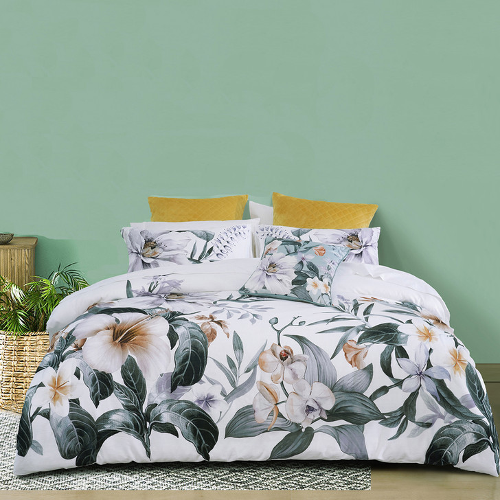 Bianca Chiquita White King Bed Quilt Cover Set | My Linen