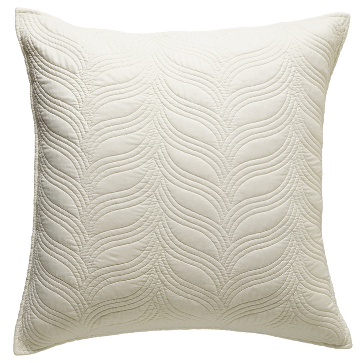 Bianca Kamala Cream European Pillowcase | My Linen