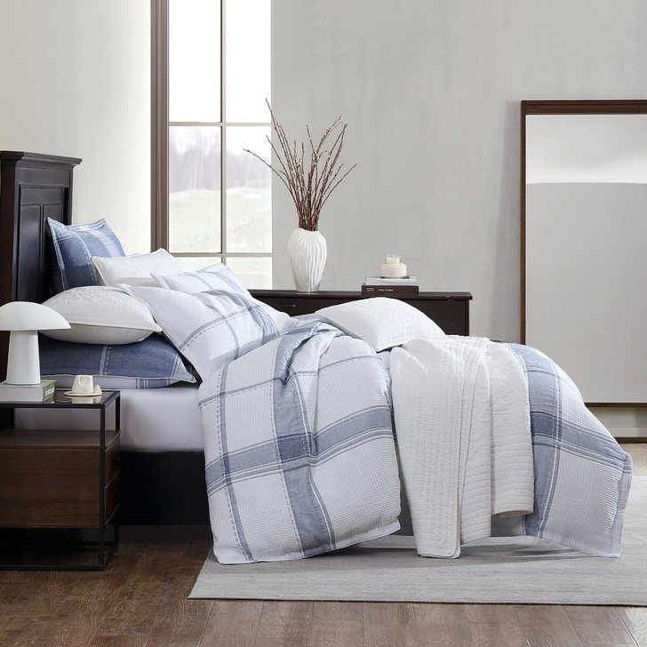 Private Collection Cannon White Queen Bed Quilt Cover Set | My Linen