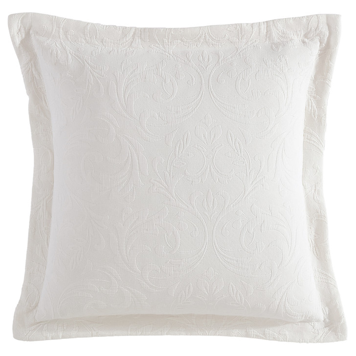 Private Collection Marbella Ivory European Pillowcase | My Linen