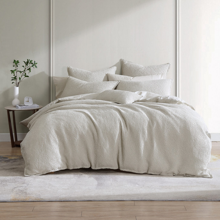 Private Collection Urban Stone Queen Bed Quilt Cover Set | My Linen