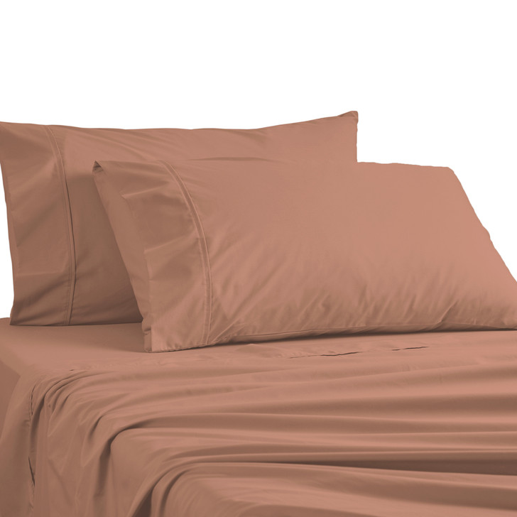 Platinum Logan and Mason 100% Egyptian Cotton Cedar Sheet Set Super King | My Linen