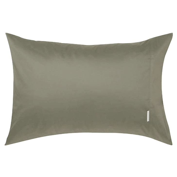 Platinum Logan and Mason 100% Egyptian Cotton Moss Standard Pillowcase Pair | My Linen