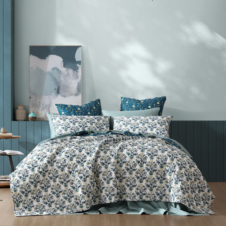 Logan and Mason Serendipity Queen / King Bed Coverlet | My Linen