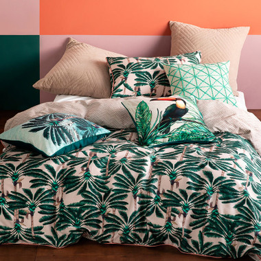 Leolani Multi Quilt Cover Set | Double Bed | KAS | My Linen