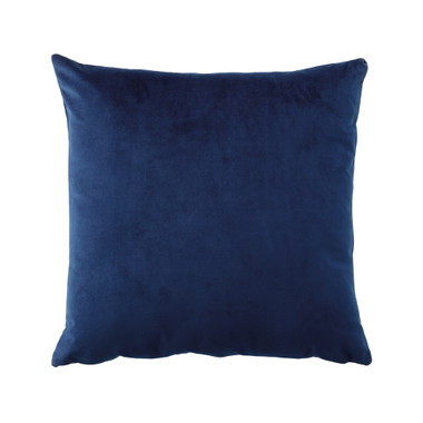 Bianca Vivid Indigo Square Filled Cushion | My Linen