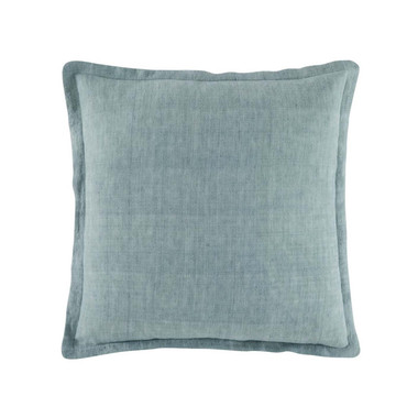 Linen Sage Square Filled Cushion by KAS | My Linen