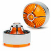 Clip In Style Chrome Amber Turbine (FREE SHIPPING)