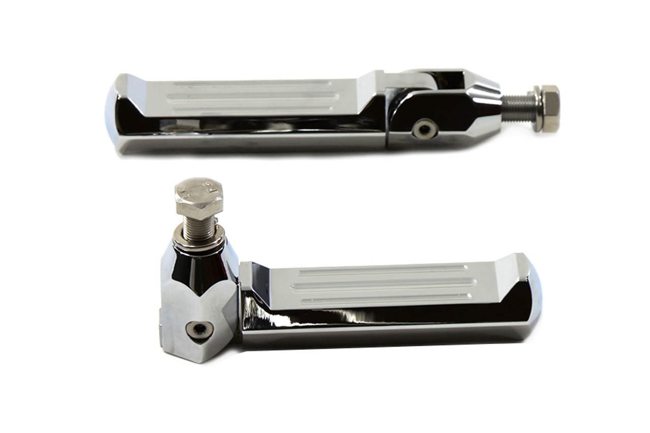 Chopper Footpeg Set Chrome