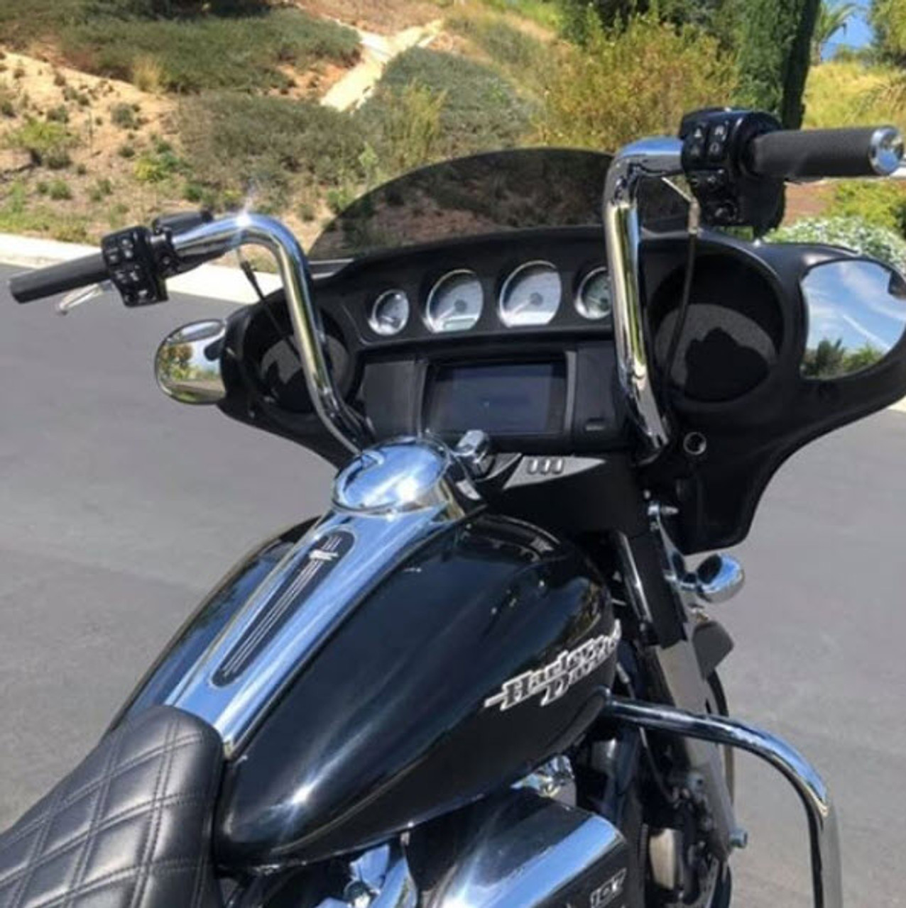 Install 14 Factory 47 bars on any 2014-18 Street/Electra Glide