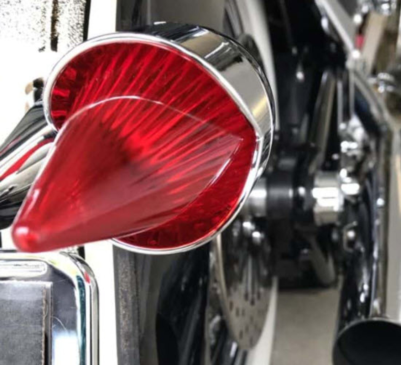 Clip In Style Chrome Red Afterburner (FREE SHIPPING)