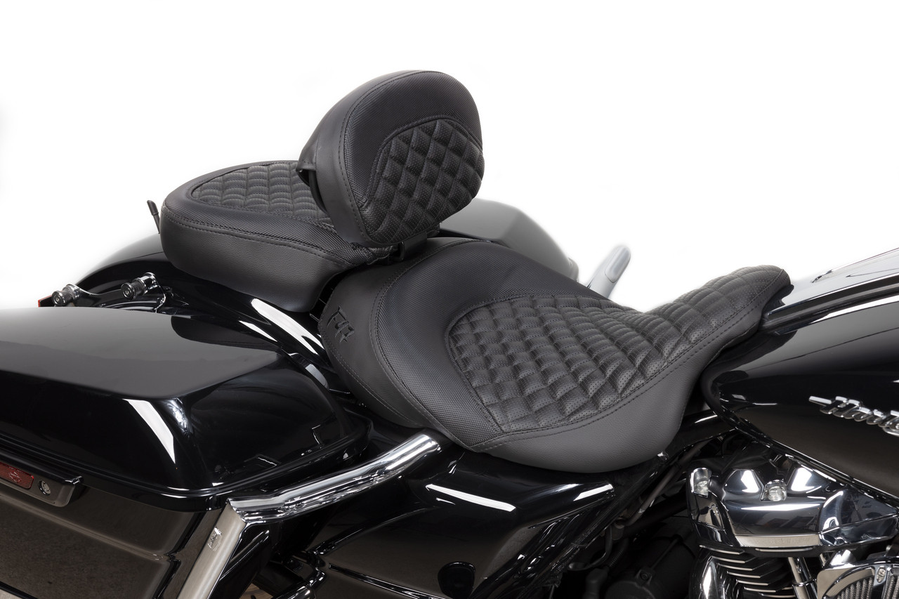 Grand Touring 47 Series Seat 3 Piece Combo 2009-Above Bagger