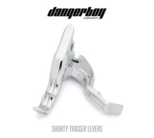 Shorty Trigger Levers FXR 98-00/Dyna 96-17/Softail 94-14/Touring 96-07/Sportster 96-03 Free Shipping