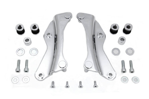 Chrome Docking Hardware Kit for Harley Softail '84-'17 | Replaces