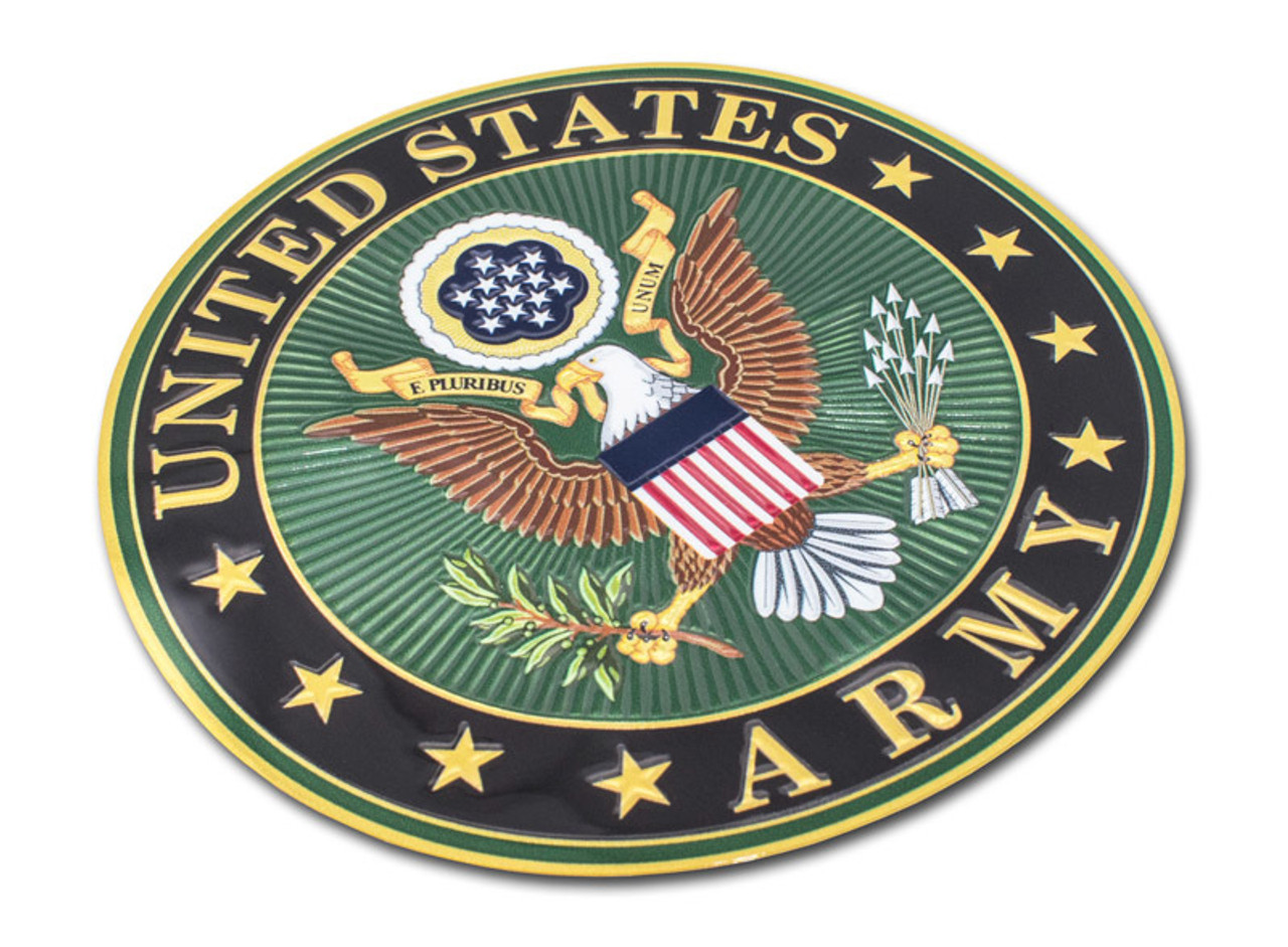 Premium Army Seal 3D Decal Sticker