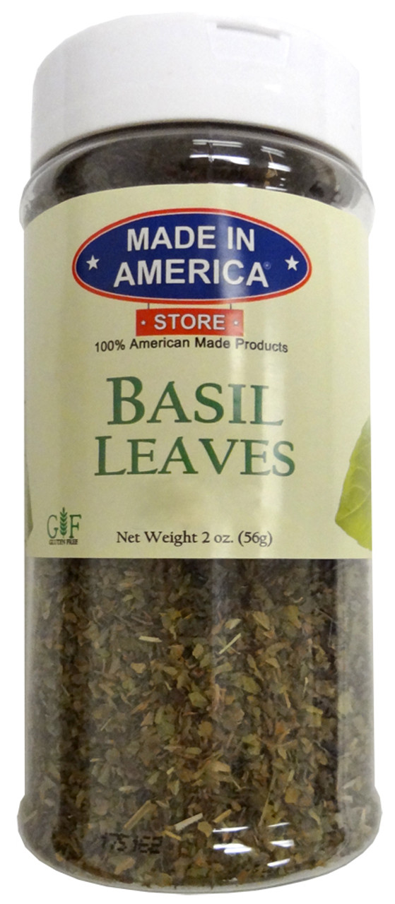 Made In America Store Basil Cooking Spice 2 oz