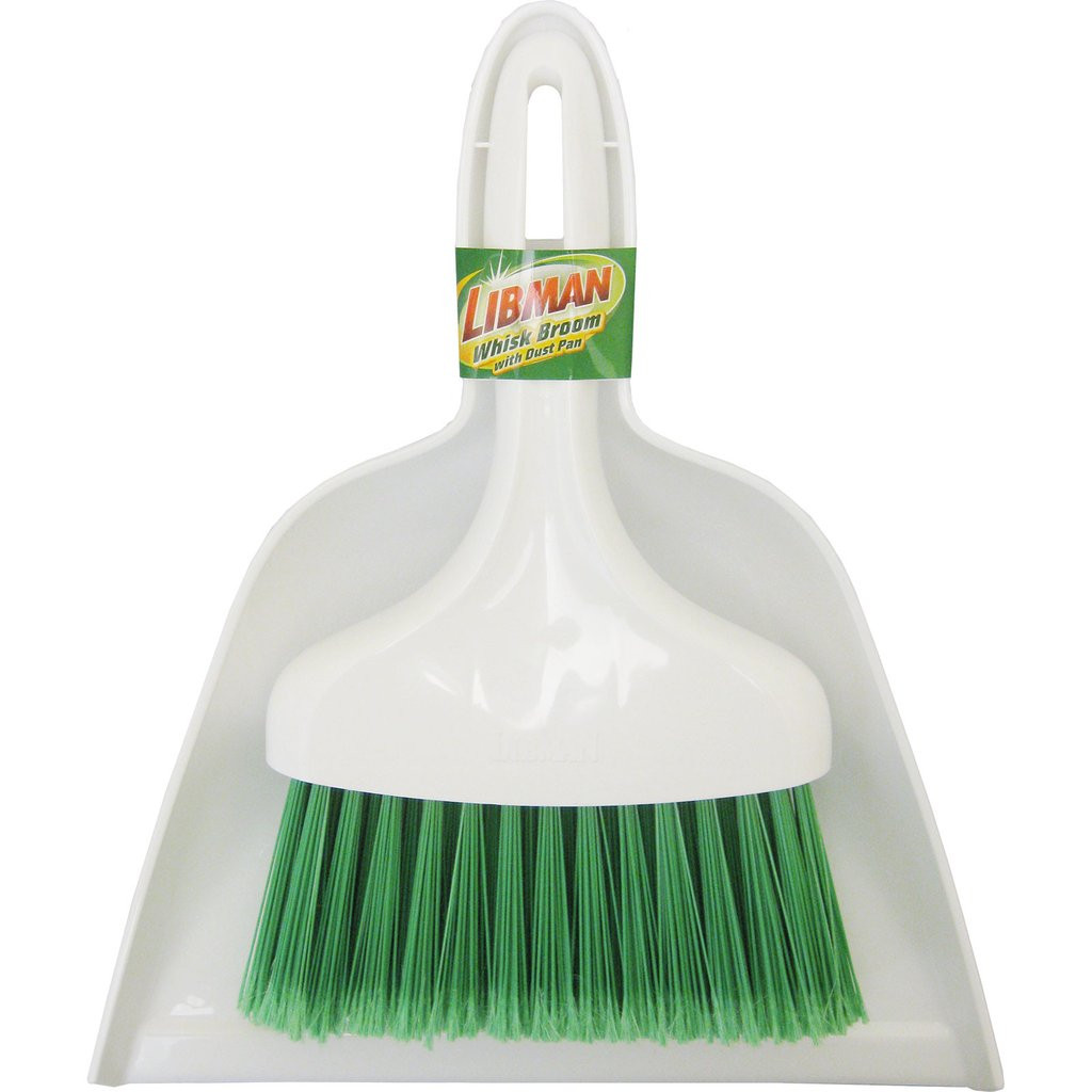 Libman® Whisk Broom with Dust Pan