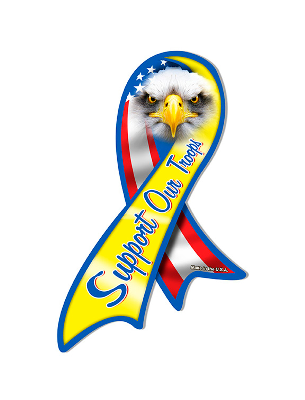 Support Our Troops Ribbon Magnet